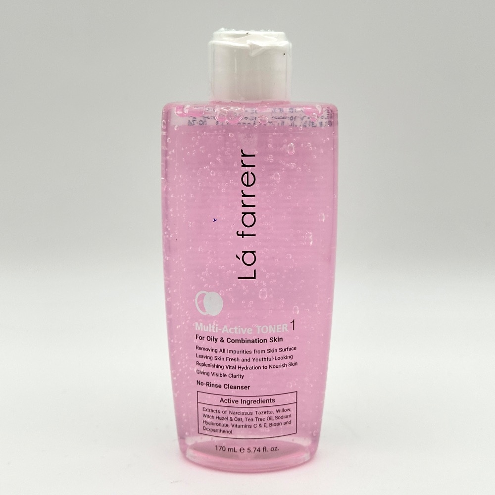 تونر مولتی اکتیو لافارر مناسب پوست چرب و مختلط