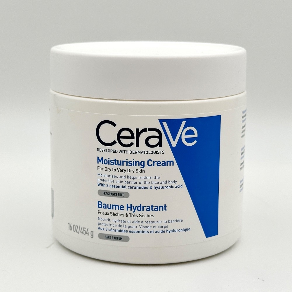 کرم آبرسان و مرطوب کننده سراوی مناسب پوست خشک و حساس (454g)