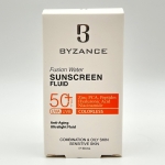 فلوئید ضد آفتاب فیوژن واتر بیزانس SPF50 مناسب انواع پوست