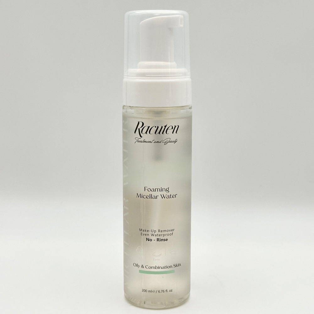 فوم میسلار پاک کننده آرایش صورت و چشم راکوتن مناسب پوست چرب و مختلط (بدون آبکشی)