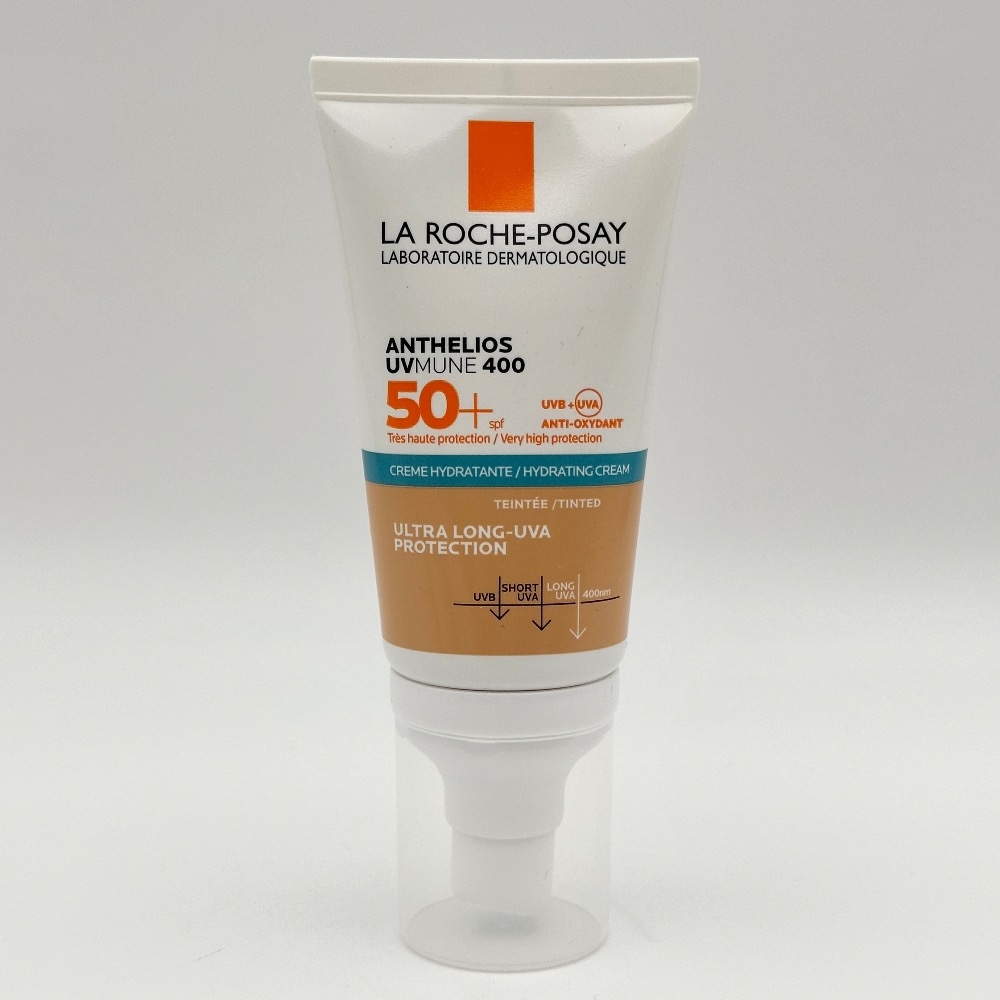 کرم ضد آفتاب و آبرسان رنگی لاروش پوزای SPF50 مناسب پوست خشک و معمولی 