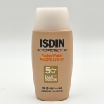 ضد آفتاب فیوژن واتر مجیک لایت ایزدین SPF50 مناسب انواع پوست