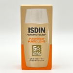 ضد آفتاب فیوژن واتر مجیک لایت ایزدین SPF50 مناسب انواع پوست